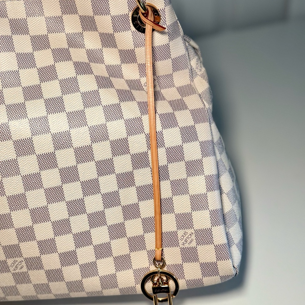 🌸 AUTHENTIC 🦄 RARE Louis Vuitton Artsy MM Damier Azur ✨ - Picture 10 of 16